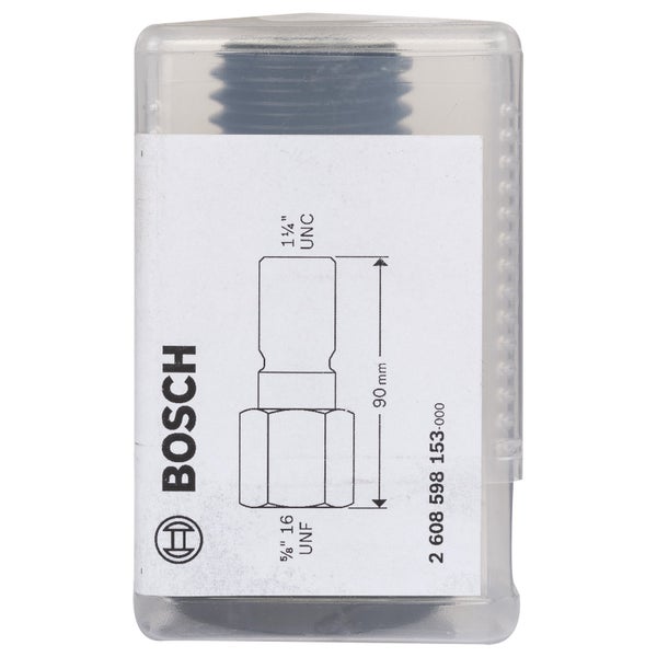 Bosch Adapter für Diamantbohrkronen 5/8 16 UNF, 1 1/4 UNC - 2608598153