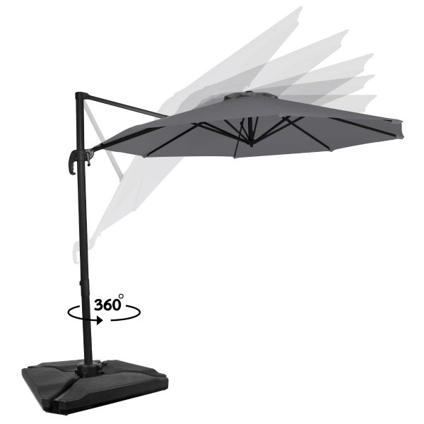 Leeres, blaues und graues Schwerlastregal