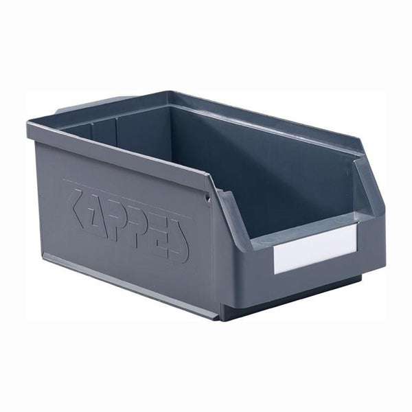 KAPPES Sichtlagerkasten L 350 x B 200 x H 150 mm grau - 6003.00.0254
