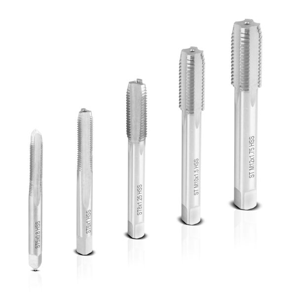 Satz Schneideisen aus Hochgeschwindigkeitsstahl in verschiedenen Größen