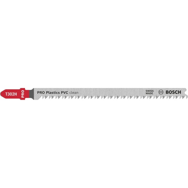 Bosch PRO Plastics PVC clean T302H Stichsägeblatt 132 mm 3-tlg. - 2608667447