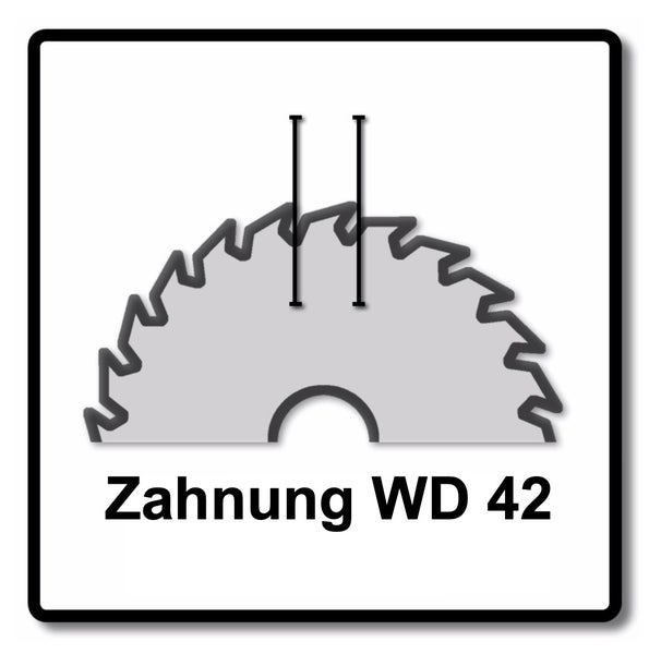 Festool 4x Kreissägeblatt Wood Fine Cut HW 160 x 1,8 x 20 mm WD42 ( 4x 205553 ) für Tauchsägen TS 55 F, TSC 55 K & Handkreissägen HK 55, HKC 55