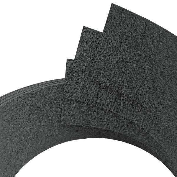 Graue Dichtungsbahn aus Gummi