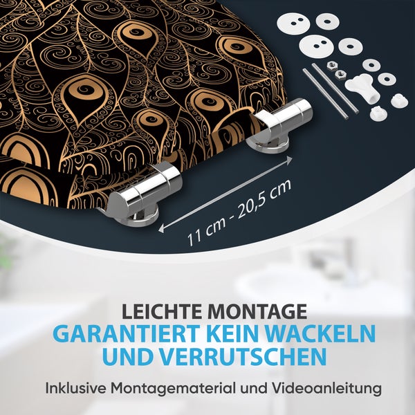 WC-Sitz mit Absenkautomatik Pfau