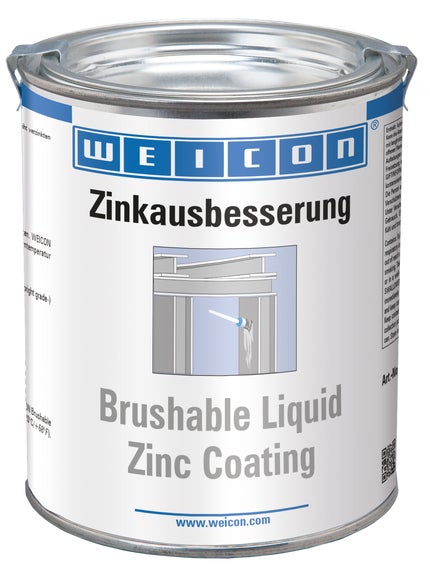 WEICON Zinkausbesserung | Korrosionsschutz für verzinkte Oberflächen | 750 ml