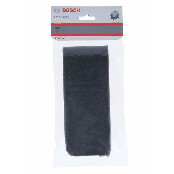Bosch Schaumstofffilter für Nasssauger GAS 12-25 PL, Bosch Logo auf der Verpackung