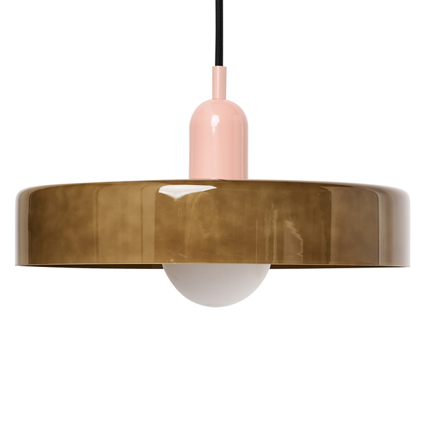 Hängelampe mit Lampenschirm und Leuchtmittel