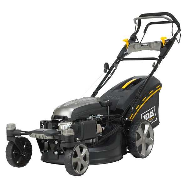 Benzin Rasenmäher Texas ZT 5110TR/WE – 51 cm Schnittbreite, 196 cm³ Motor, Zero Turn mit E-Start, Radantrieb und Mulchfunktion