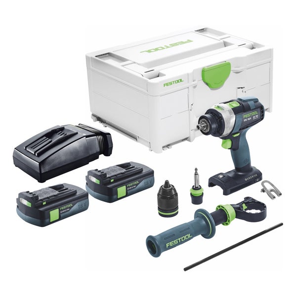 Festool Akku-Bohrschrauber mit Zubehör und Systainer