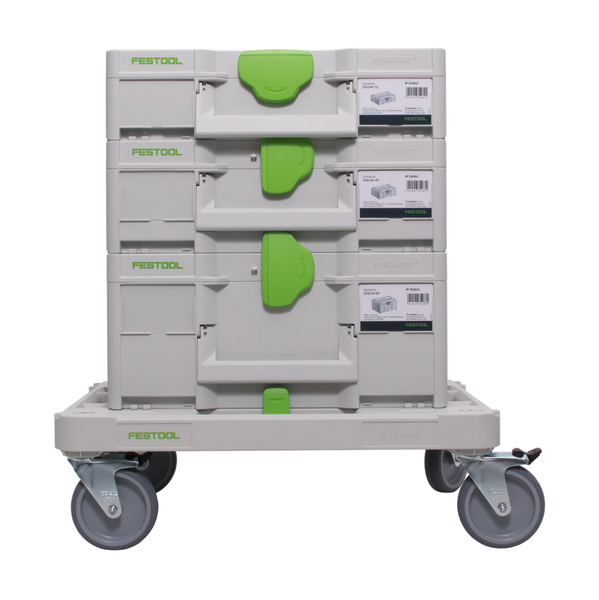 Festool Rollbrett SYS-RB + Systainer SYS3 M 112 + M 137 + M 187