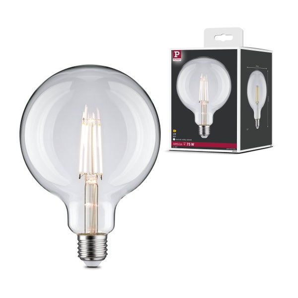 Paulmann LED Globe Lampe E27 9 Watt 1055 Lumen neutralweiß 4000 Kelvin 75 Watt Ersatz mit Verpackung