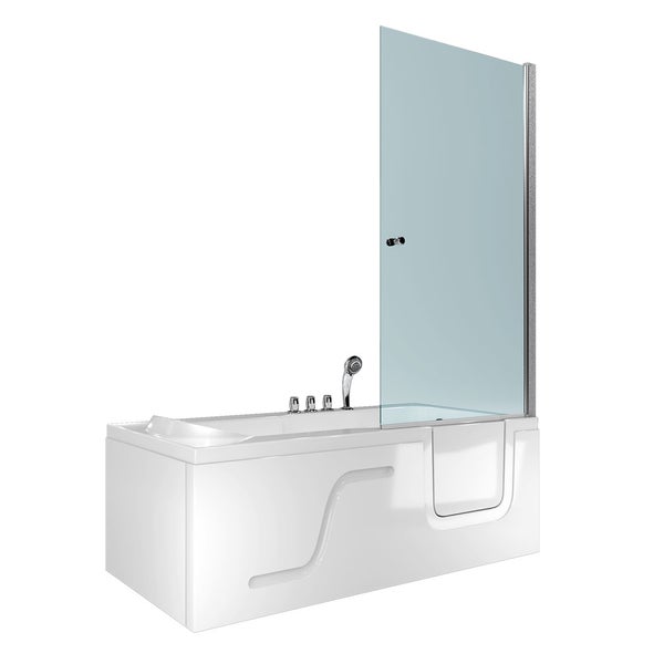 Seniorendusche Wanne mit Tür S17D-TH-L