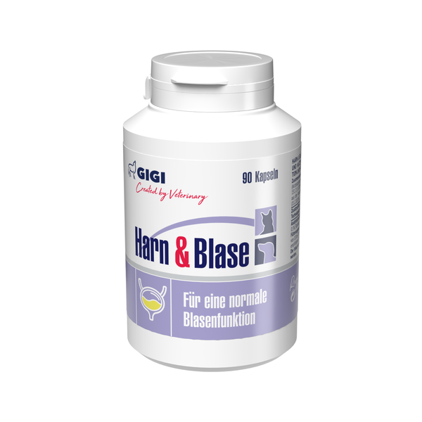Gigi Harn und Blase Kapseln, 90 Stück, zur Unterstützung der Blasenfunktion