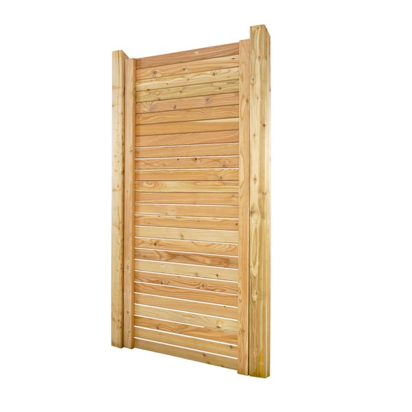 Holzzaun-Element für den Garten