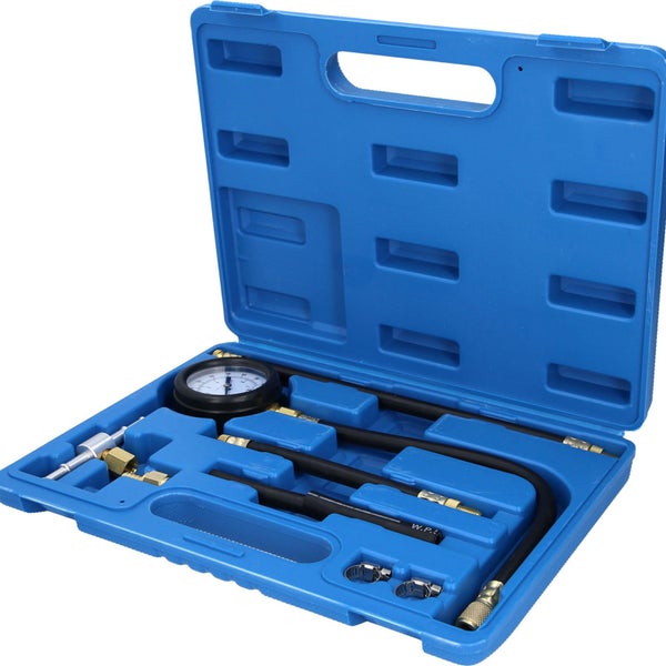 Zylinderdruckprüfer Set im blauen Koffer