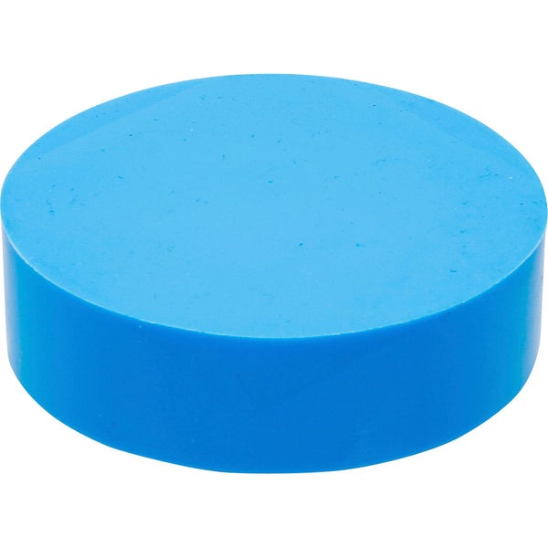 Runde, blaue Dichtung aus Kunststoff