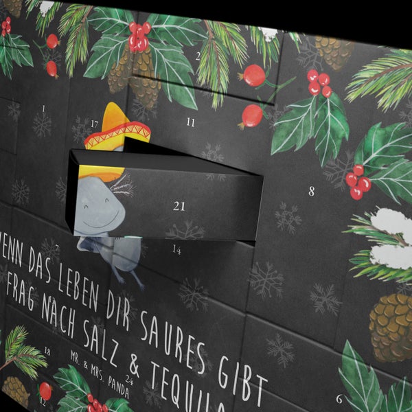 Mr. & Mrs. Panda Befüllbarer Adventskalender Axolotl Tequila - Schwarz