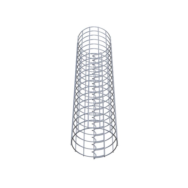 Gabionensäule Durchmesser 22 cm MW 5 x 5 cm rund - Höhe: 90 cm