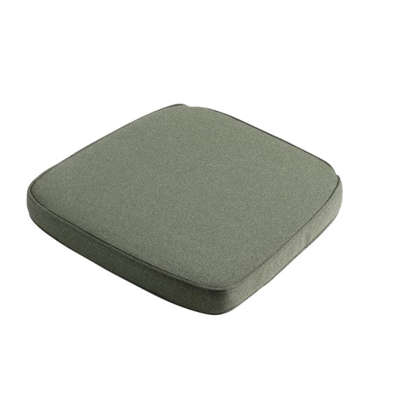 Sitzkissen Polyrattan Manchester grün - ca. 48x48 cm - 4er-Set