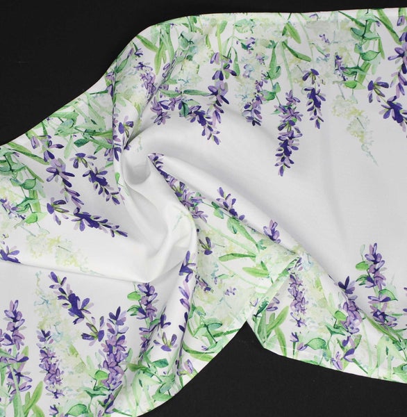 FRANK FLECHTWAREN | Tischläufer Lavendel, POLYESTER, 40 x 140 cm