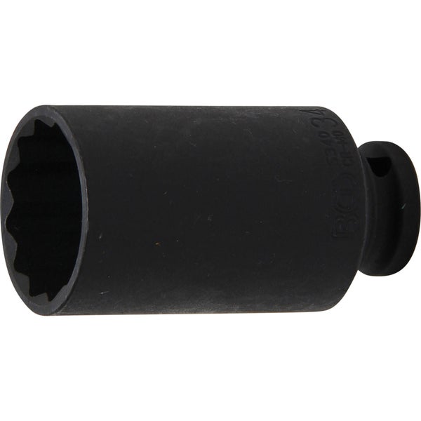 BGS Kraft-Steckschlüssel-Einsatz Zwölfkant Antrieb Innenvierkant 12,5 mm (1/2) SW 34 mm - 5340