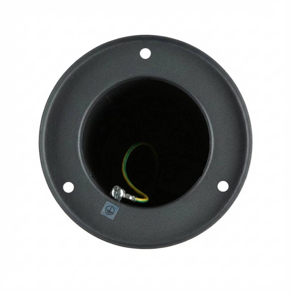 Bodenstrahler-Einbaugehäuse mit Erdungskabelanschluss