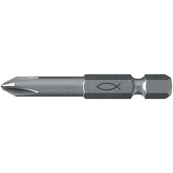 Kreuzschlitzschrauber-Bit mit Fischsymbol
