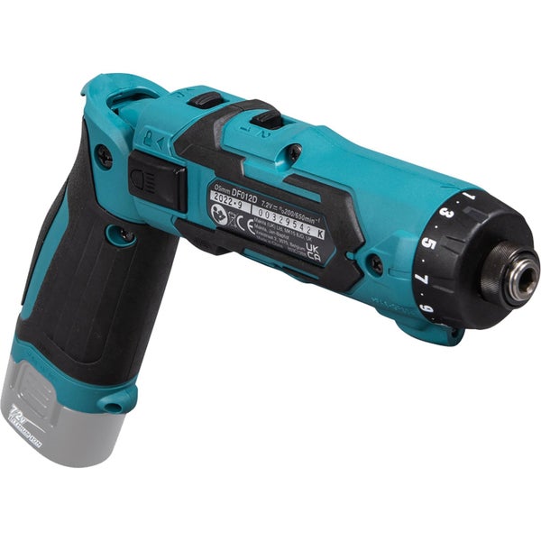 Makita DF012DZ Akku-Knickschrauber 7,2 V Solo
