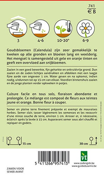 Informationen zum Anpflanzen von Ringelblumensamen
