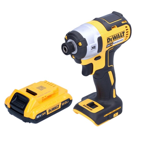 DeWalt Akku-Schlagschrauber 18 Volt XR Brushless inklusive Lithium-Ionen Akku 2,0 Amperestunden