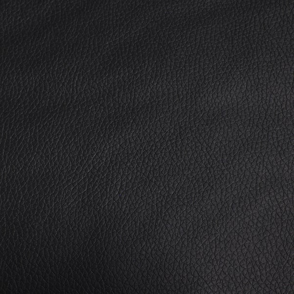 Selbstklebende schwarze Wandverkleidung aus PU-Leder, 140 cm – pro Meter