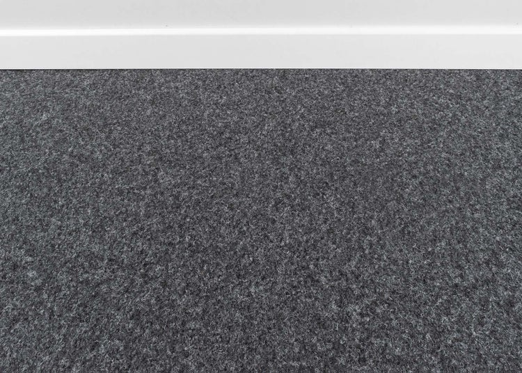 Nadelvlies grau Nadelvlies Bodenbelag in Anthrazit Nadelfilz Teppichboden 500 cm Breite (Meterware)