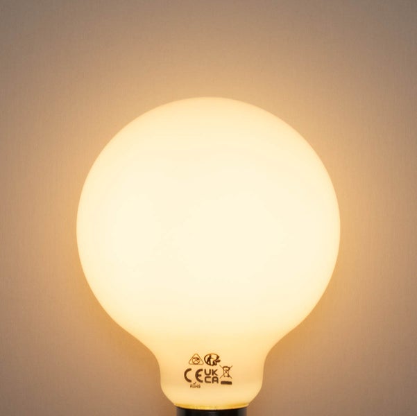 Leuchtende runde Glühbirne mit CE-Kennzeichnung