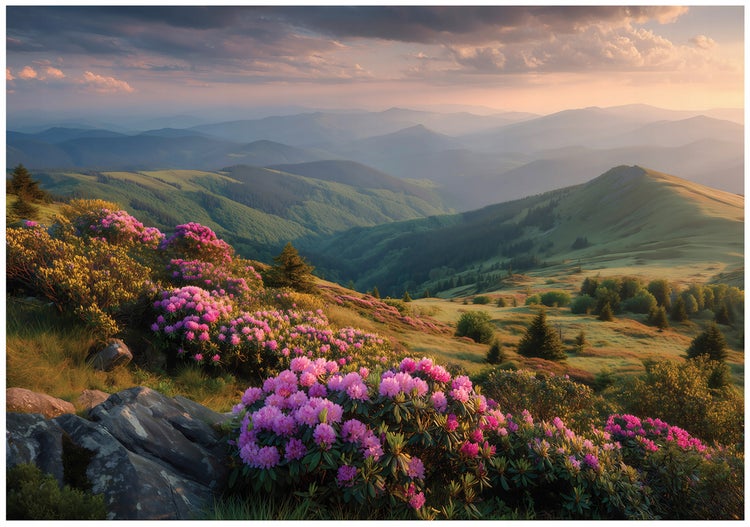 Fototapete Berge Landschaft Natur 16192VX6 Vliestapete Wohnzimmer Schlafzimmer 300x210 cm