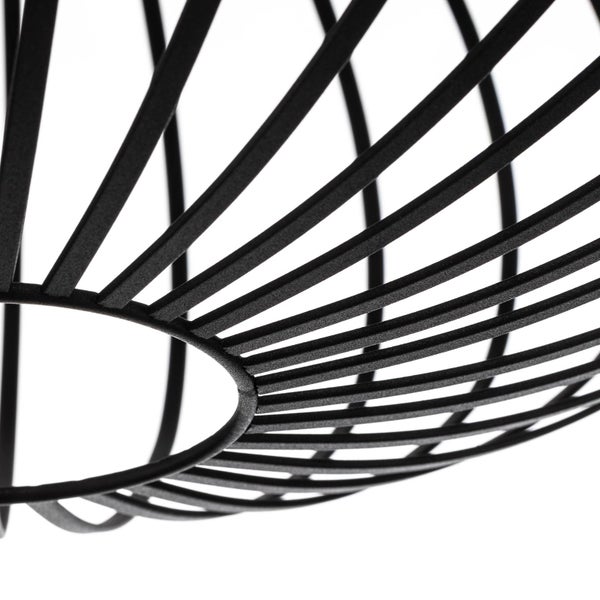 Lindby Deckenlampe Maivi (Modern) in Schwarz aus Metall (1 flammig, E27) - Deckenleuchte Lampe Wohnzimmerleuchte