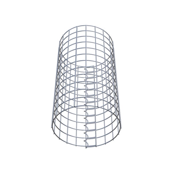 Gabionensäule Durchmesser 32 cm MW 5 x 5 cm rund - Höhe: 60 cm