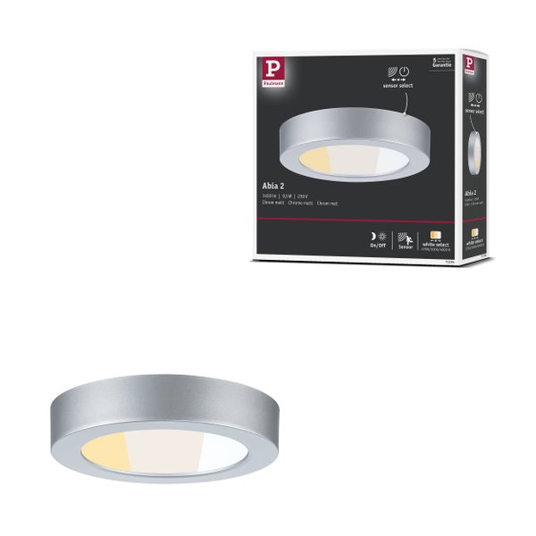 LED Streifen mit 250 Zentimeter Laenge, 12,5 Millimeter Breite und 3 Millimeter Hoehe, kuerzbar alle 41,5 Millimeter, inklusive 5 Jahre Garantie.
