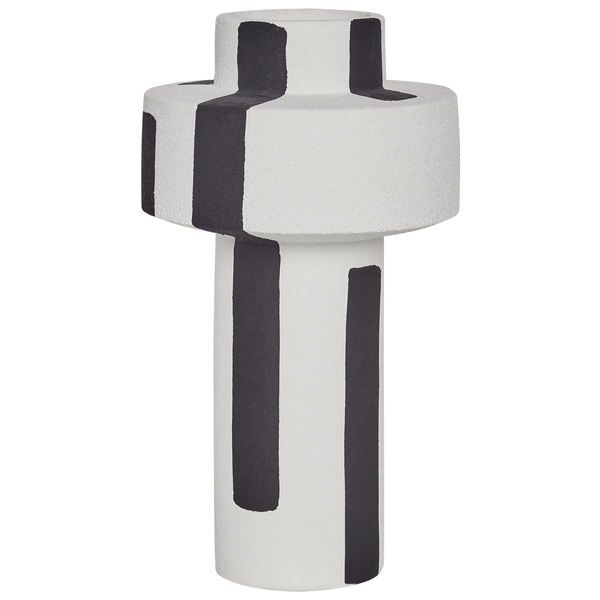 Dekorative Vase aus Rattan