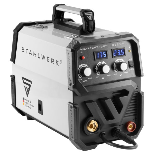 STAHLWERK Schutzgas Schweißgerät MIG 175 ST IGBT - MIG MAG mit 175 Ampere