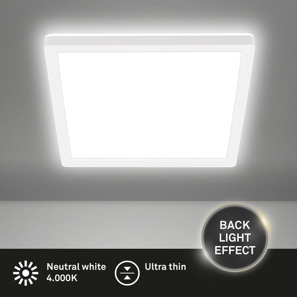 LED Deckenlampe LED Panel Deckenleuchte Flach Indirektes Licht Neutralweiß