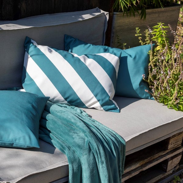 Sanzeno Outdoor Kissen - 40x60 cm Grün - Mit Reißverschluss