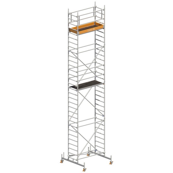 Rollgerüst mit Arbeitsplattformen