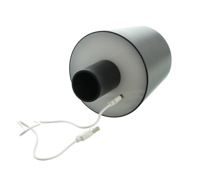 FRANK FLECHTWAREN | LED-Lampe Flaschenleuchte, 10,5 x 10,5 x 14 cm, KUNSTSTOFF