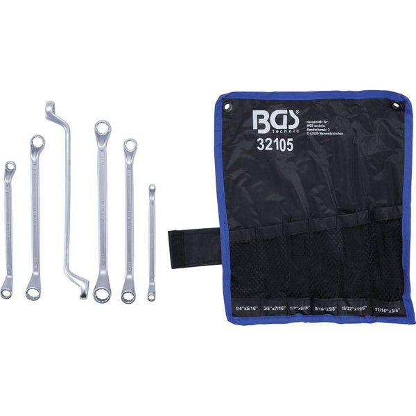 BGS technic Ringmaulschlüssel Satz mit Aufbewahrungstasche