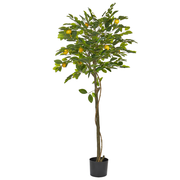 Kunstpflanze LEMON TREE 156 cm Grün