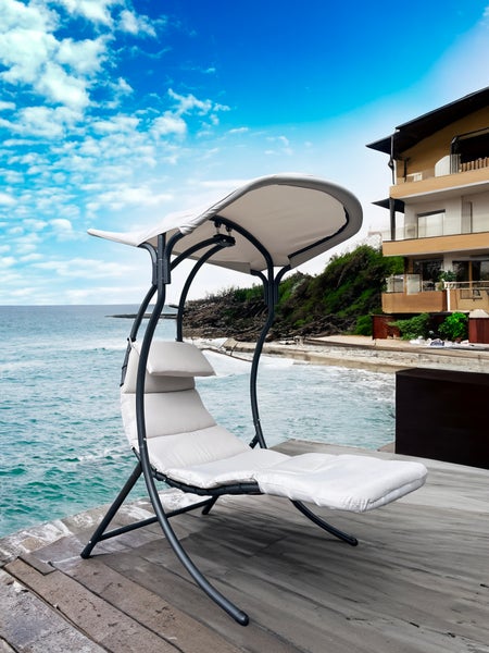 Dream Chair 2.0 lichtgrau anthrazit, 110 x 183 x 200 cm