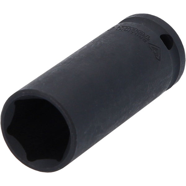 BRILLIANT TOOLS 1/2 Kraft-Stecknuss Sechskant 21 mm lang - BT022663