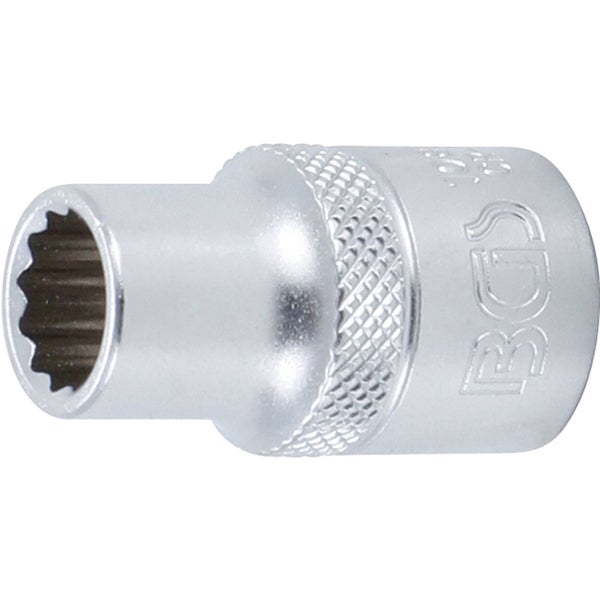 BGS Steckschlüssel-Einsatz-Satz Zwölfkant Antrieb Innenvierkant 12,5 mm (1/2) Zollgrößen 10tlg. - 9114