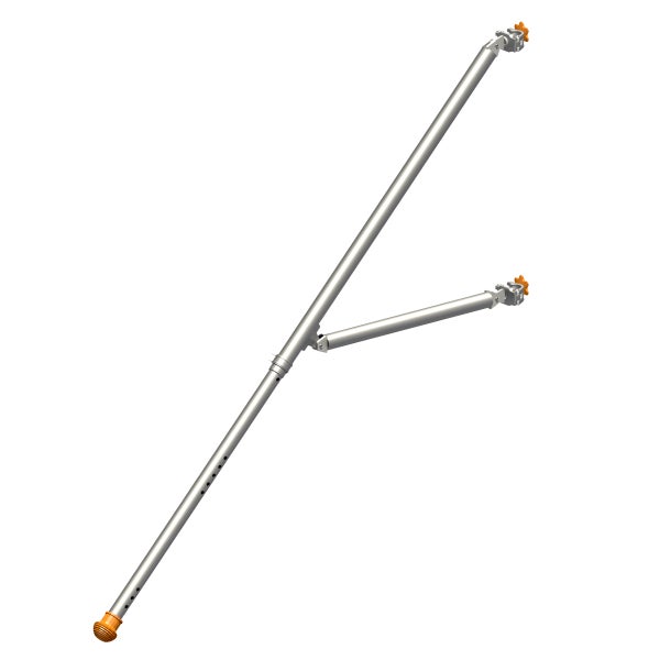 Aluminium Gerüststütze mit Verstellmöglichkeiten