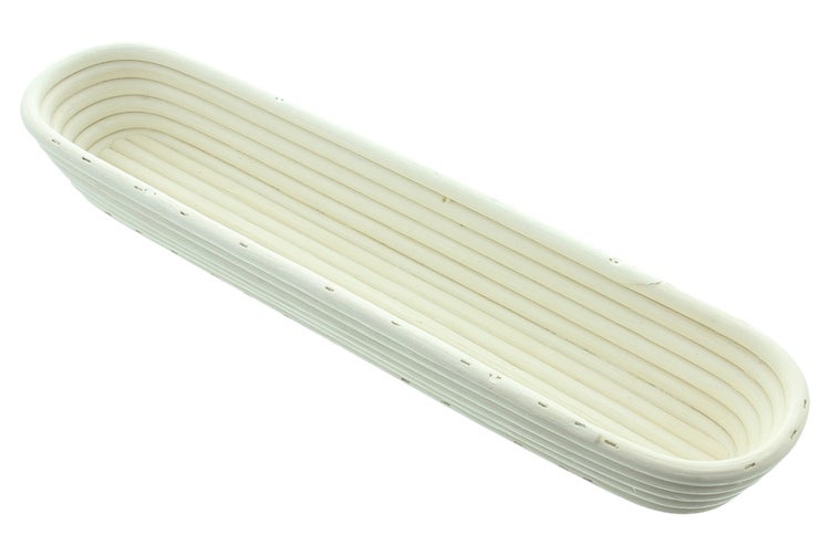 FRANK FLECHTWAREN|Gärkorb Baguette, 43 x 9 x 6 cm, RATTAN